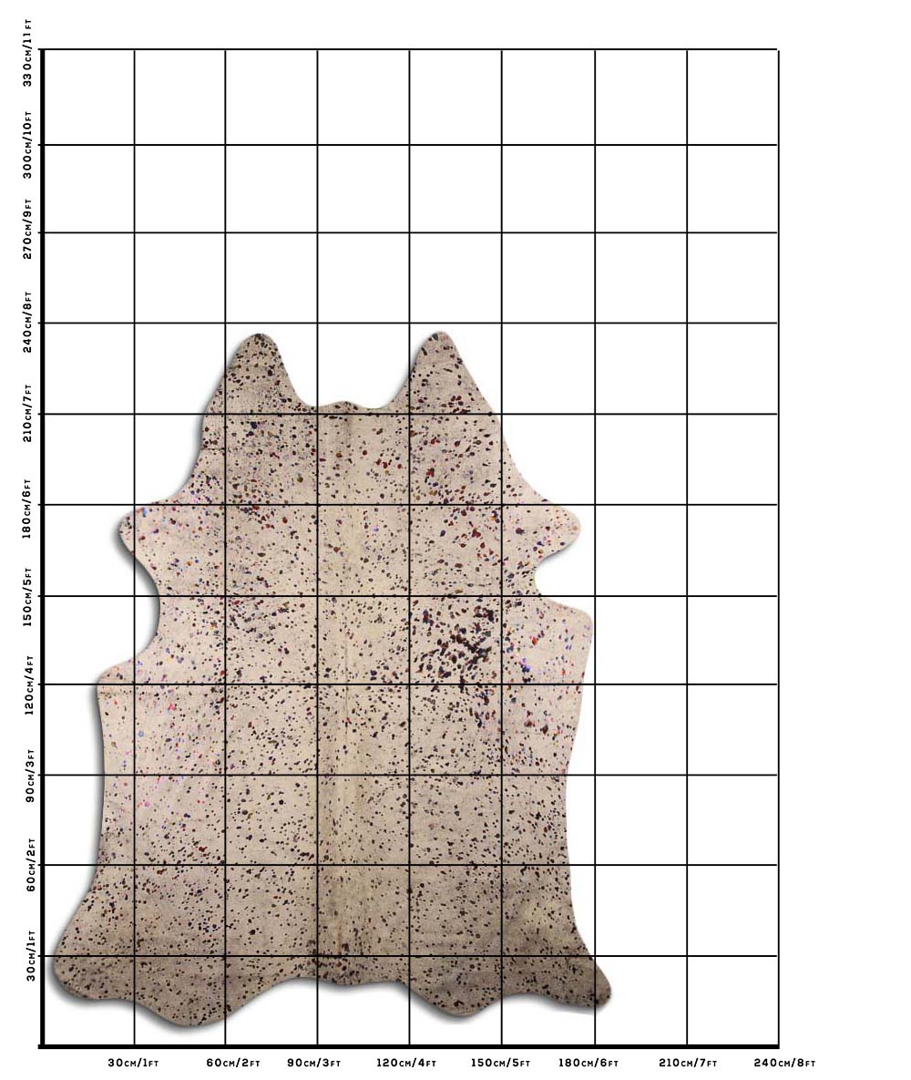 Devore Colorido Fundo Branco 3 - 4 M Classe A