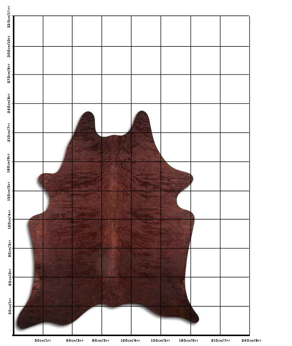 Distressed Exotico Frog Marrom 3 - 4 M Classe A