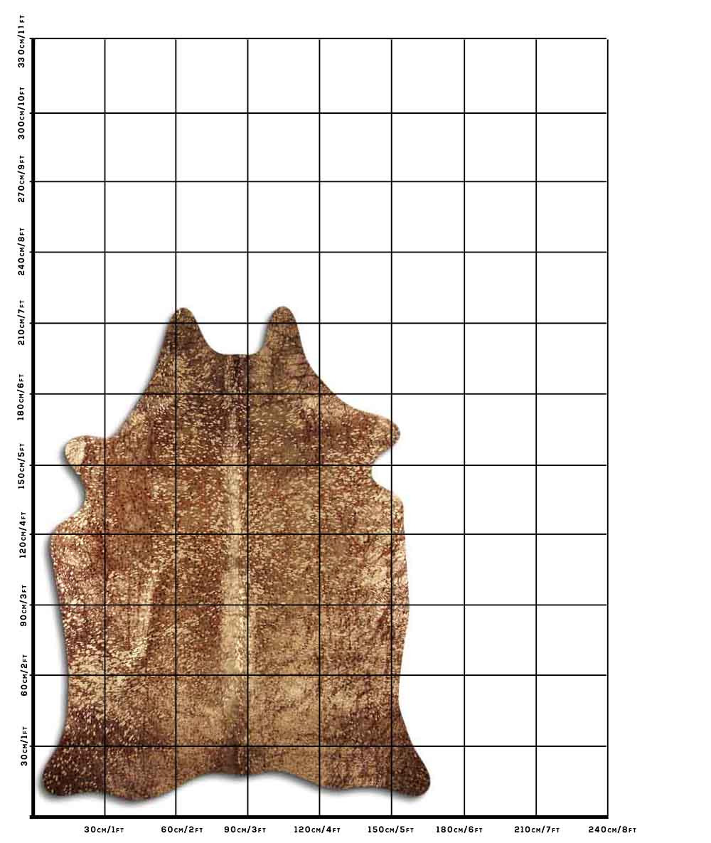 Cheetah Fundo Bege Com Devore Dourado 2 - 3 M Classe B