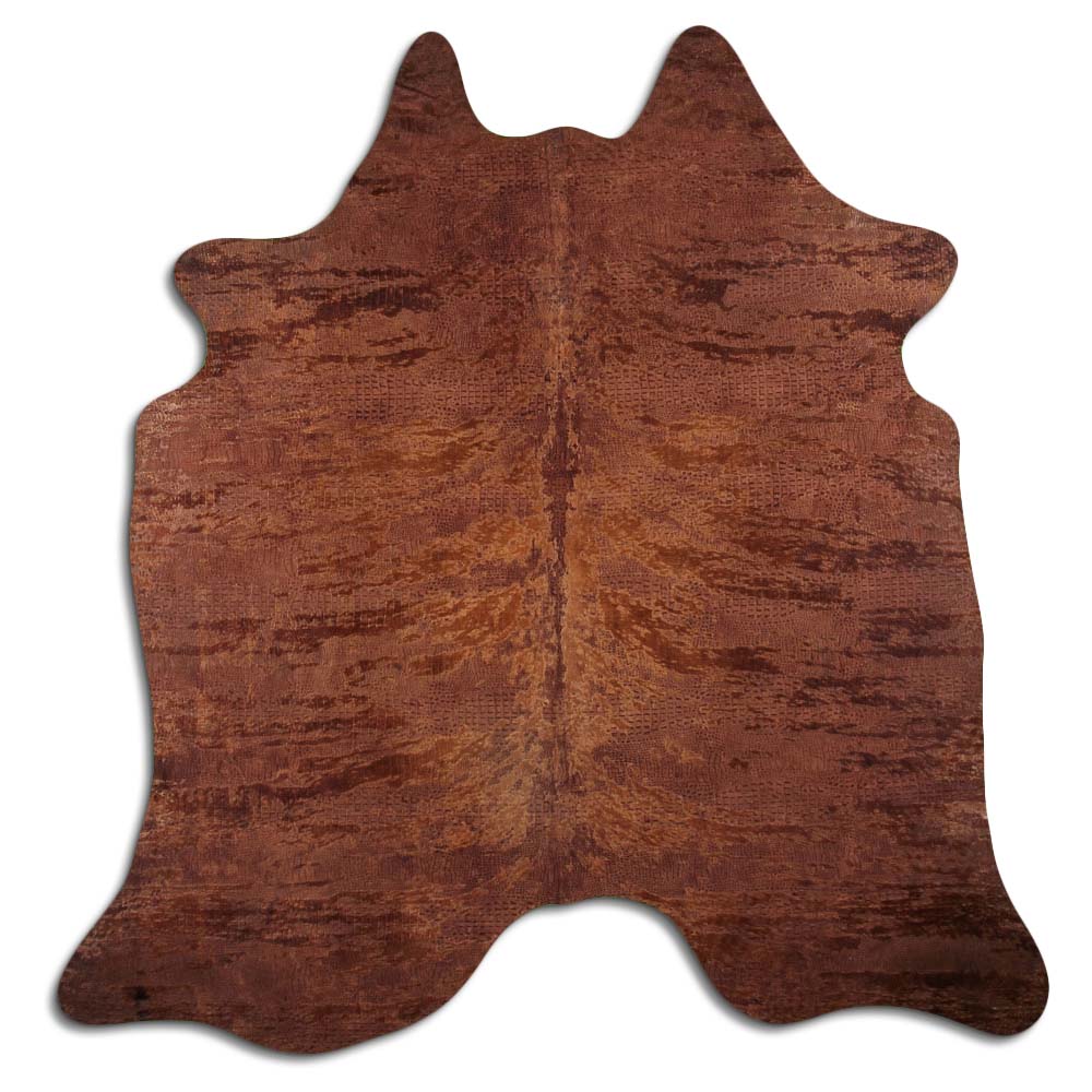 Distressed Brindle Croc Brown 2 - 3 M Grade A