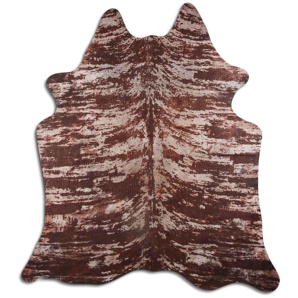 Distressed Brindle Croc Brown 2 - 3 M Grade A