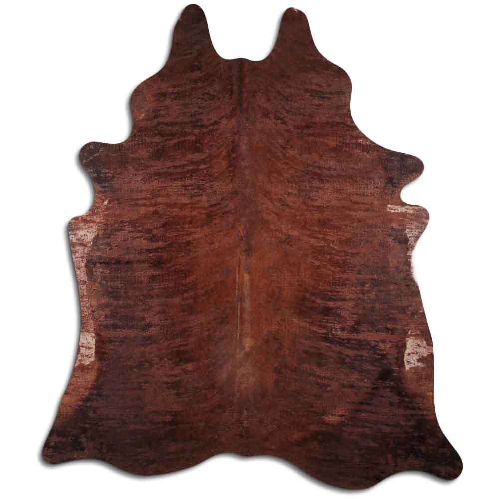 Distressed Brindle Croc Brown 2 - 3 M Grade A