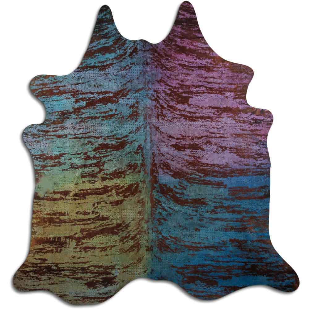 Distressed Brindle Croco Colorful 3 - 4 M Grade B