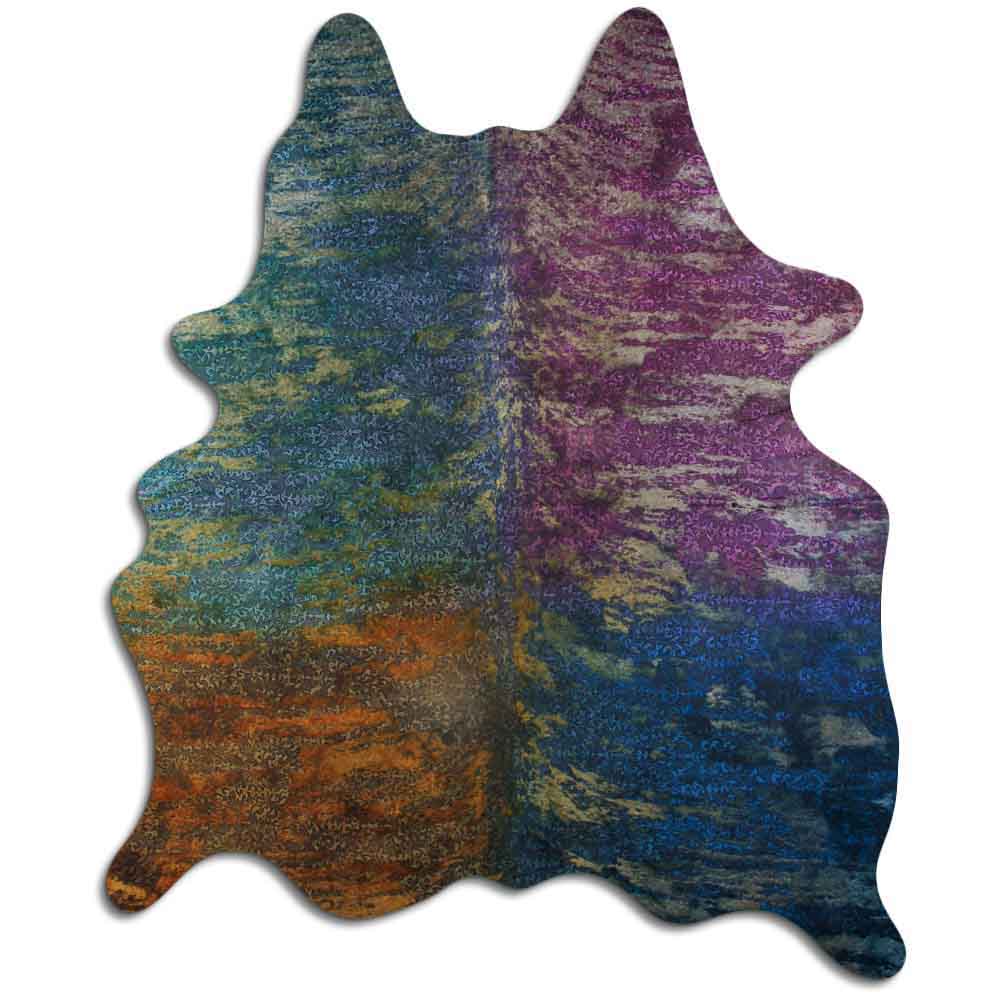 Distressed Exotico Floral Colorido 2 - 3 M Classe A