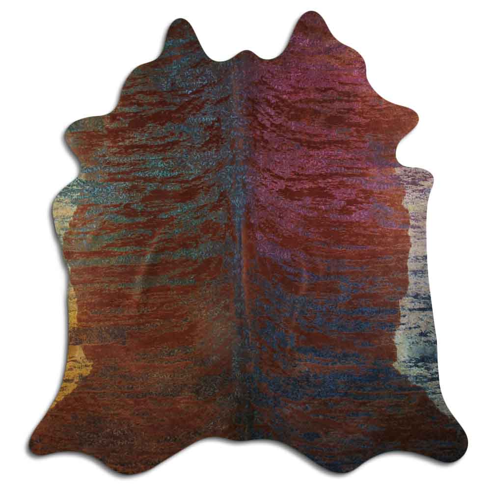 Distressed Exotico Floral Colorido 2 - 3 M Classe A