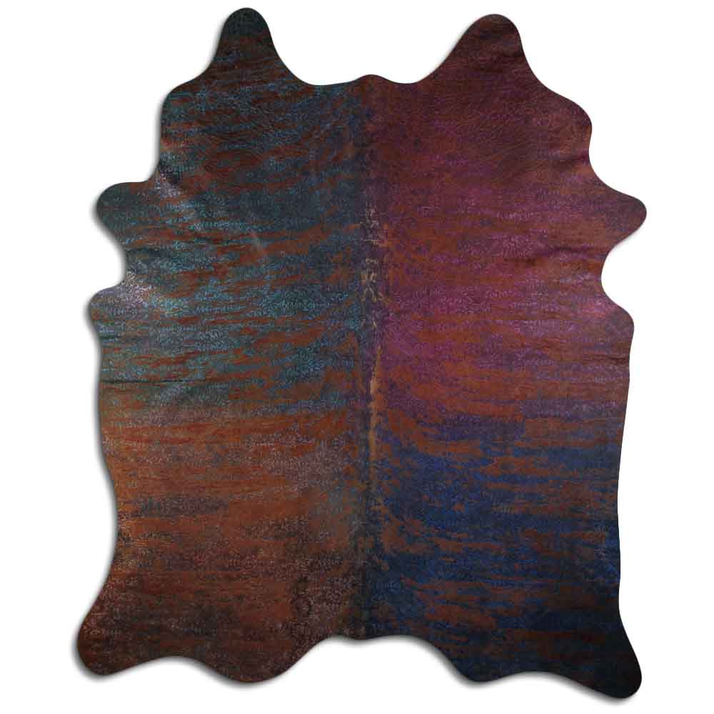 Distressed Exotico Floral Colorido 3 - 4 M Classe A