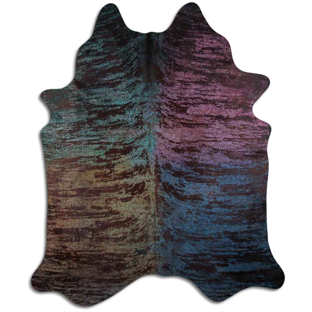 Distressed Exotico Floral Colorido 3 - 4 M Classe A