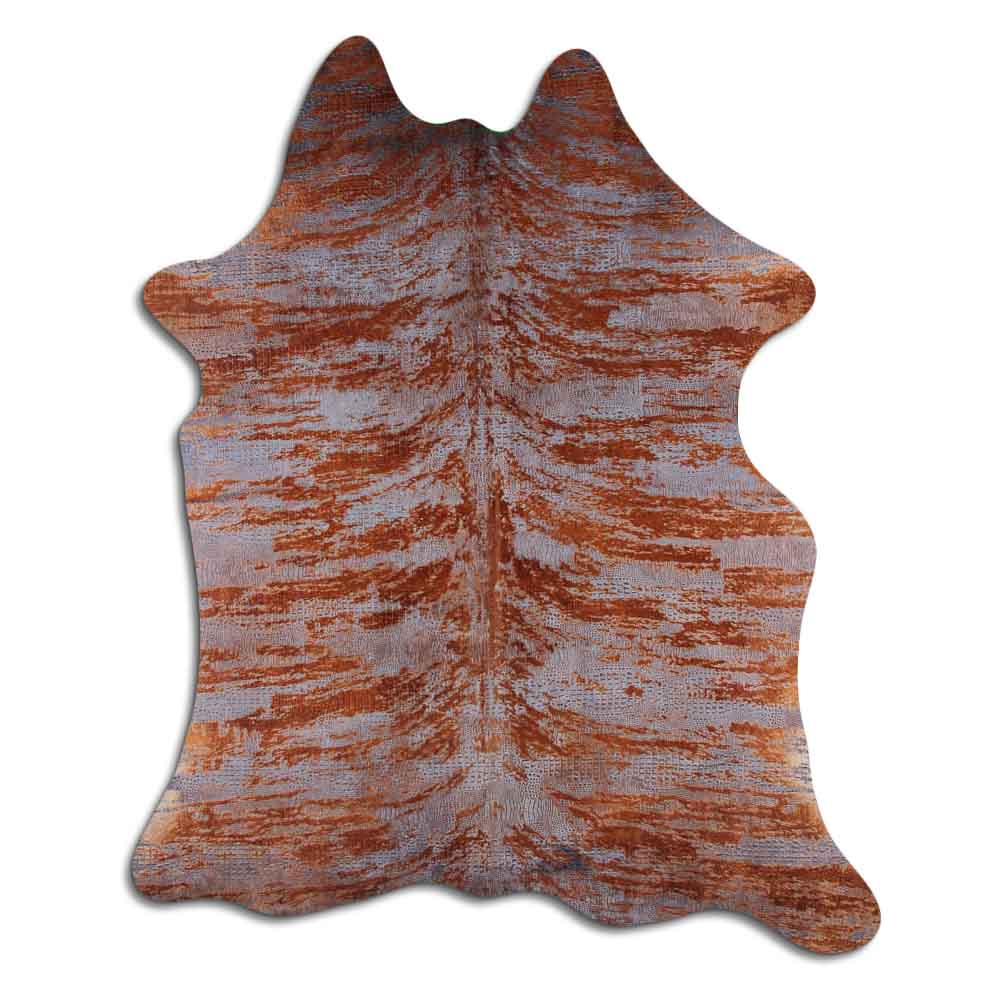 Distressed Exotico Croco Cinza 2 - 3 M Classe A