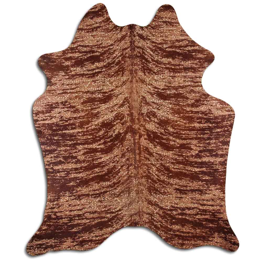 Distressed Brindle Floral Tan 2 - 3 M Sortierung A