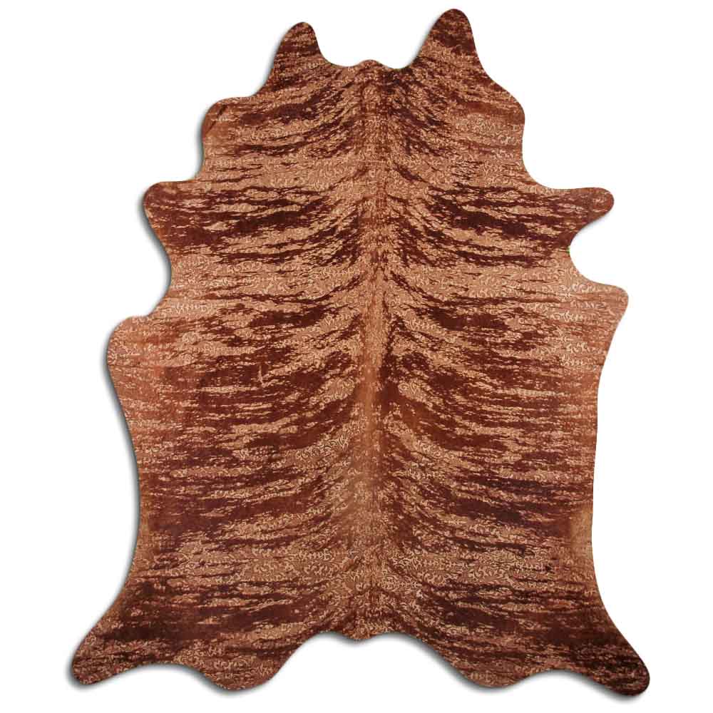 Distressed Exotico Floral Tan 3 - 4 M Classe A