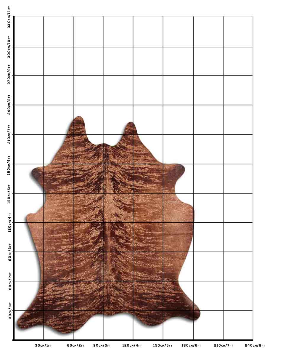 Distressed Exotico Floral Tan 3 - 4 M Classe A