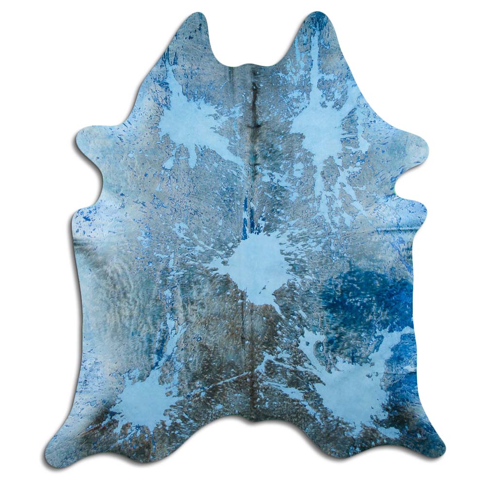 Distressed Acqua Blue 2 - 3 M Grade A