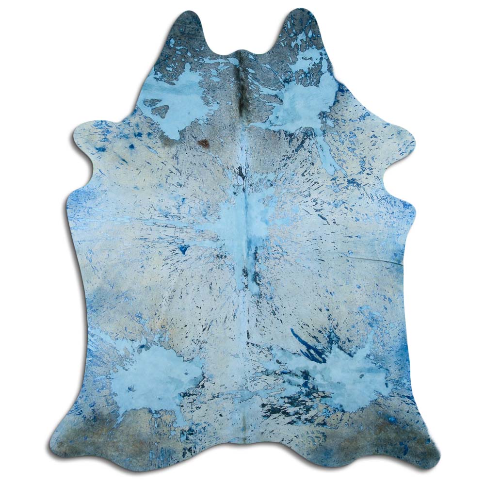 Distressed Acqua Blue 2 - 3 M Grade A