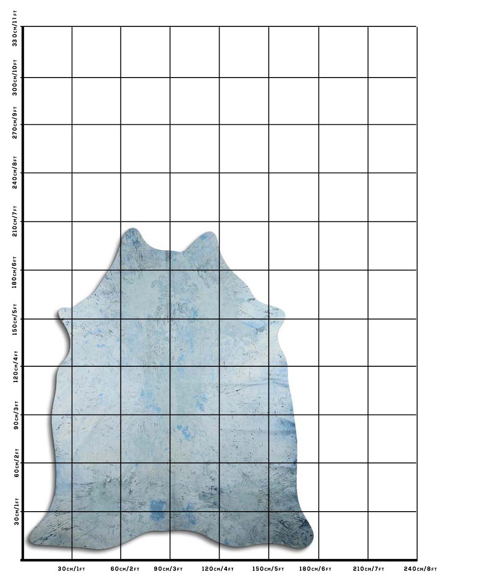 Distressed Azul Claro 2 - 3 M Classe A
