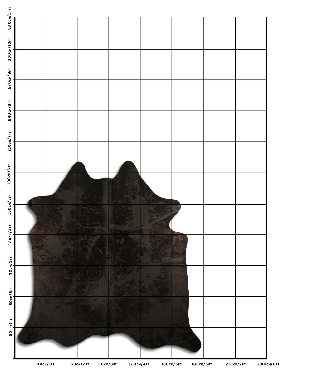 Distressed Preto 2 - 3 M Classe A