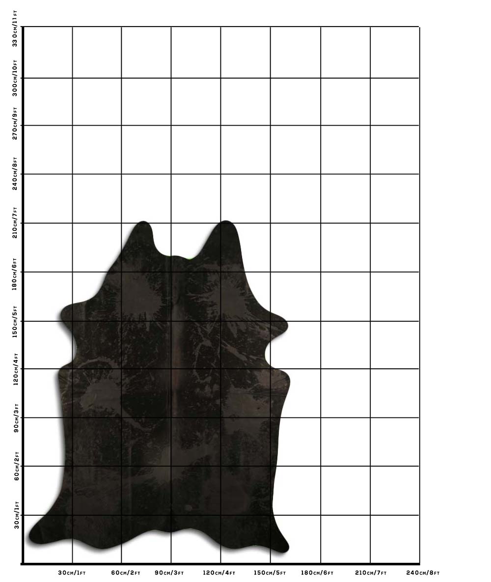 Distressed Preto 2 - 3 M Classe A