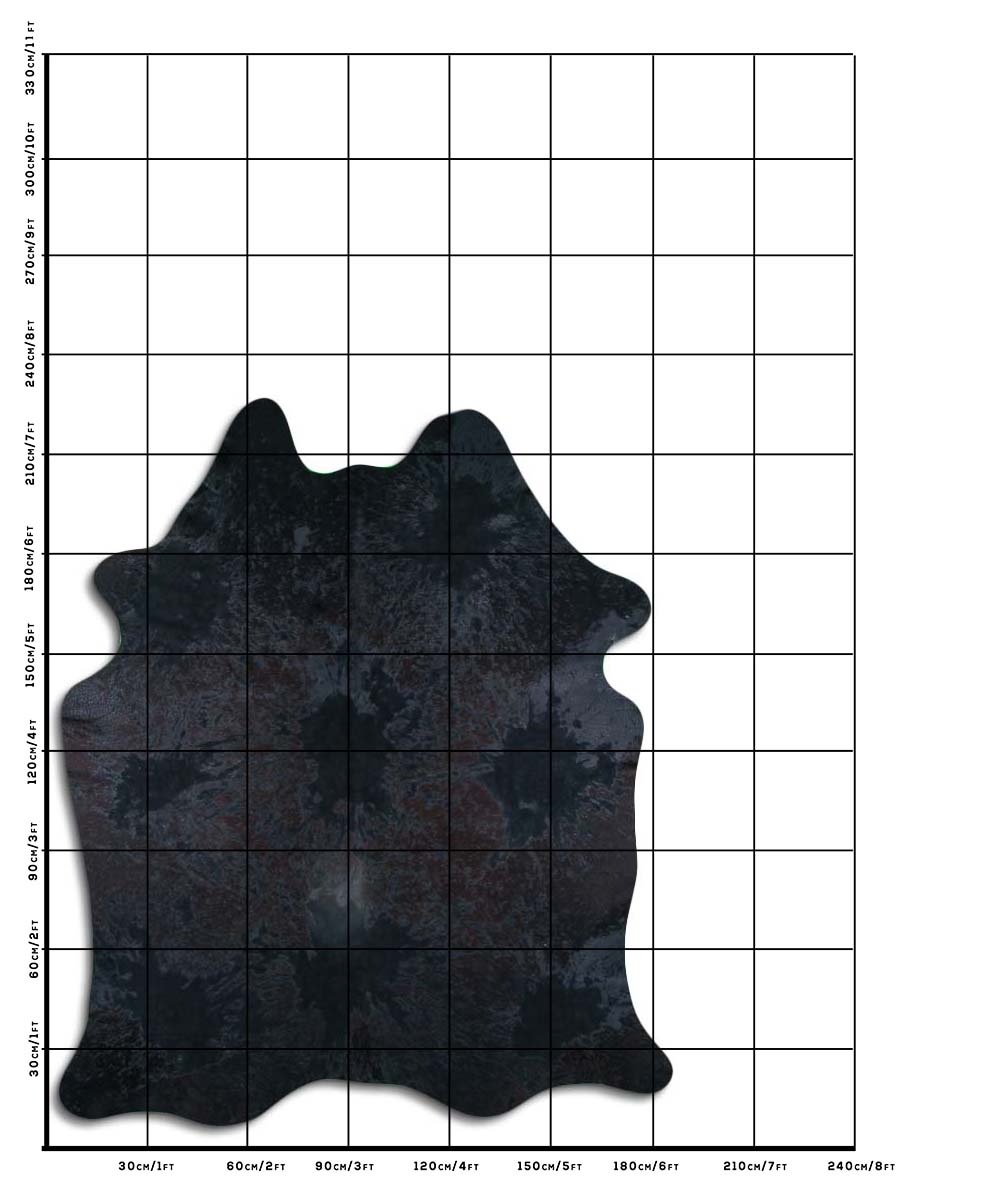Distressed Preto 3 - 4 M Classe A