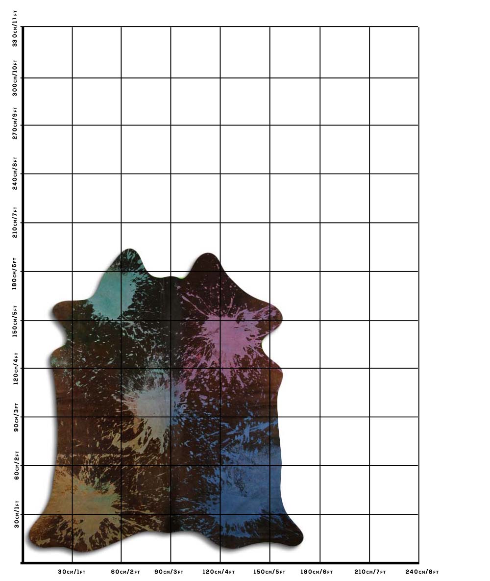 Distressed Colorido 2 - 3 M Classe A