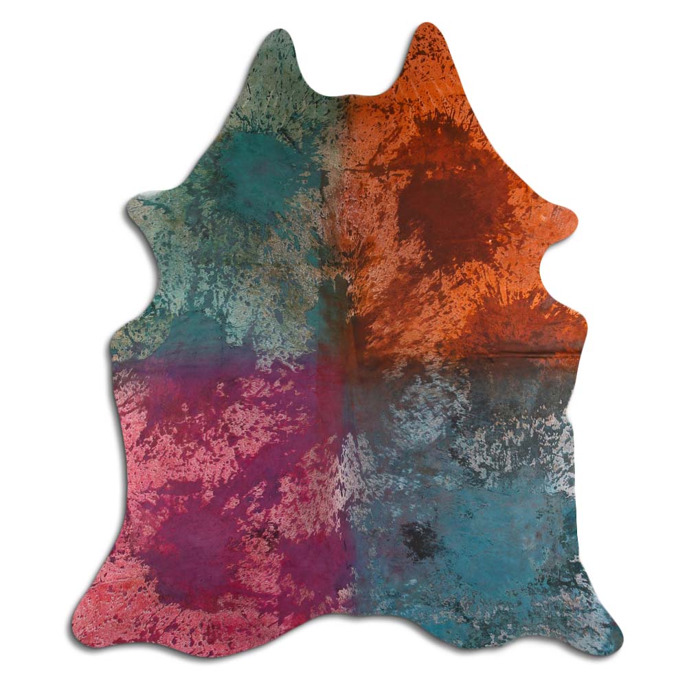 Distressed Colorful 3 - 4 M Grade A