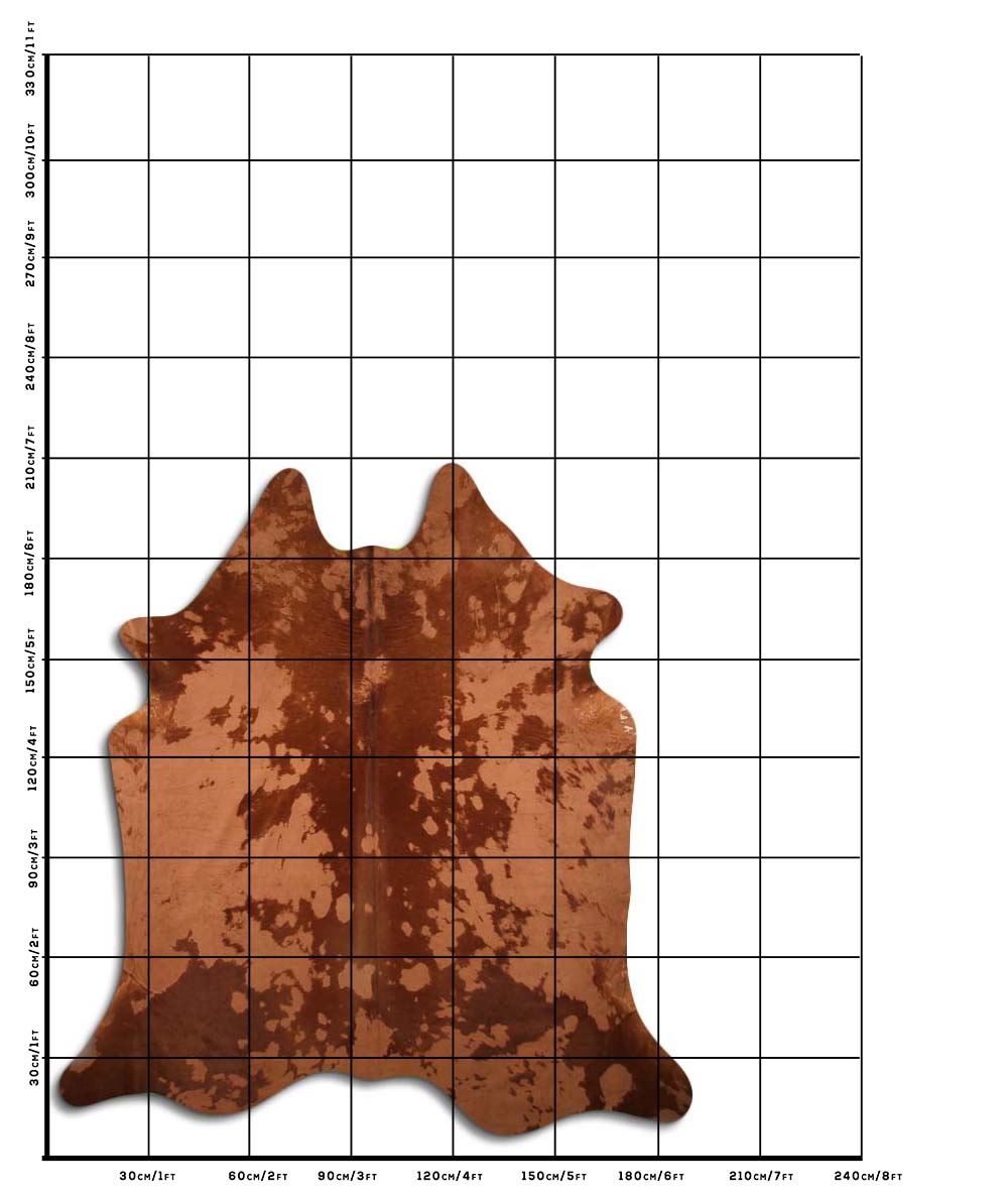 Distressed Marrom 2 - 3 M Classe A