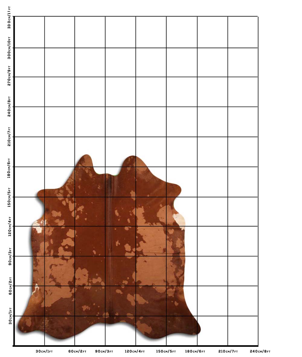 Distressed Marrom 2 - 3 M Classe A