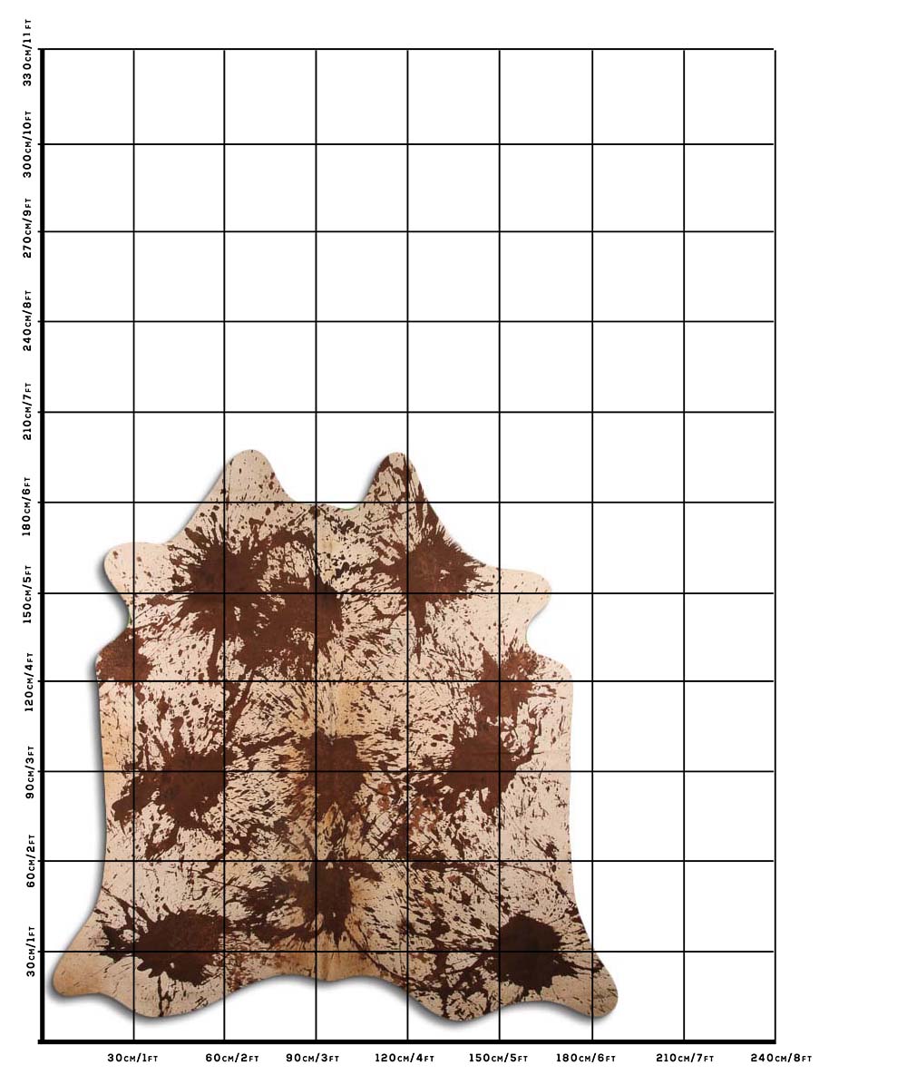 Distressed Marrom 2 - 3 M Classe A