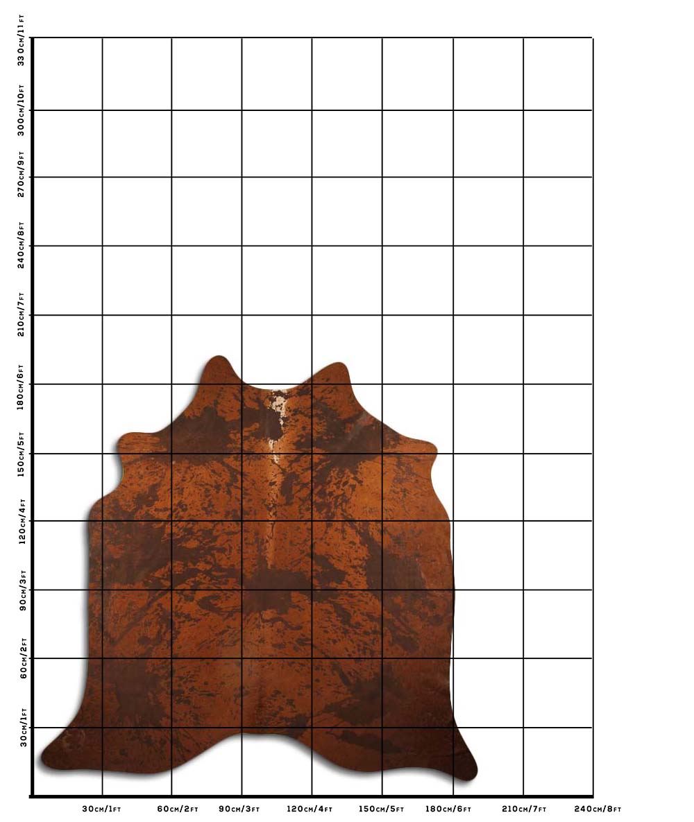 Distressed Marrom 2 - 3 M Classe A