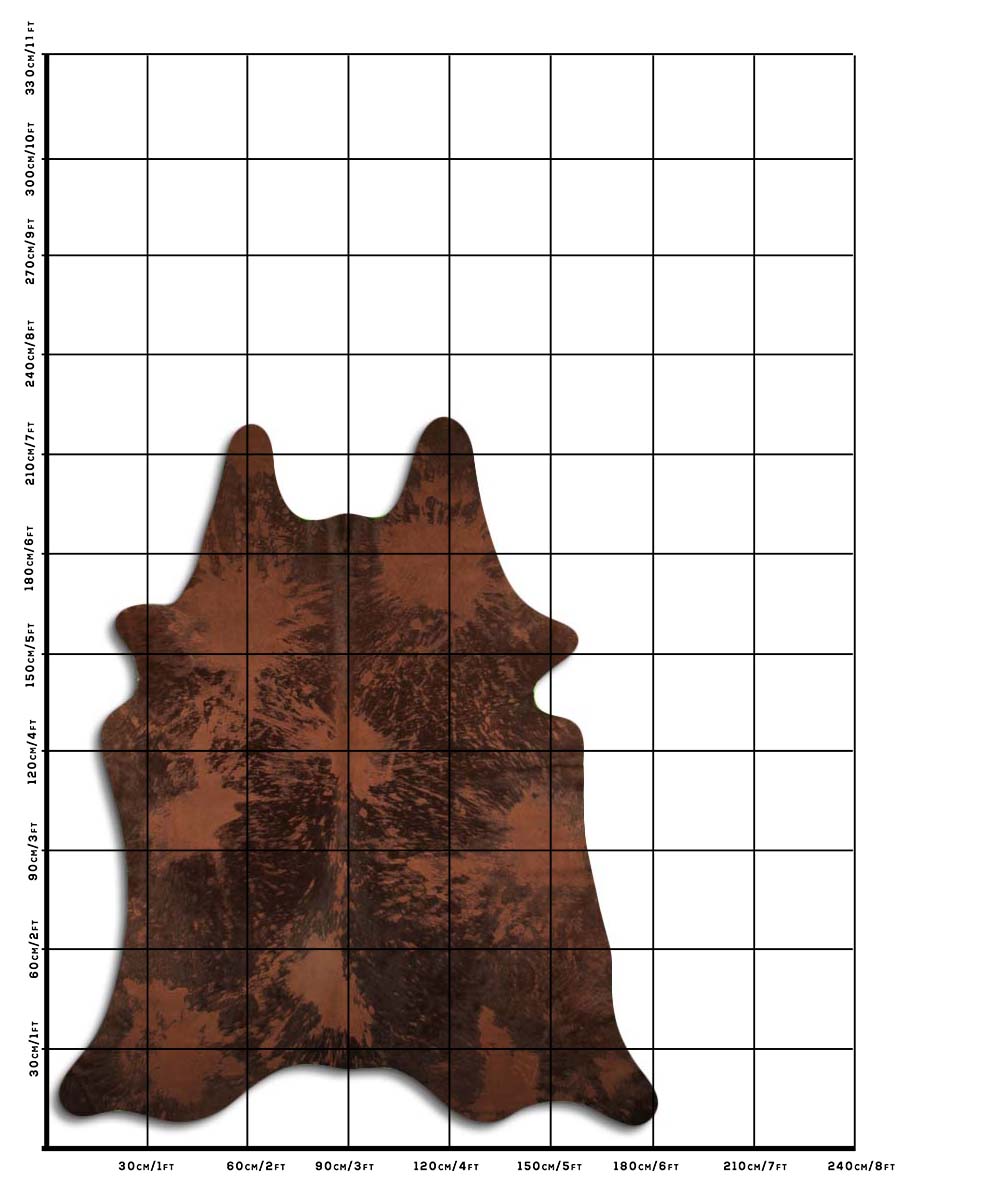 Distressed Marrom 2 - 3 M Classe A