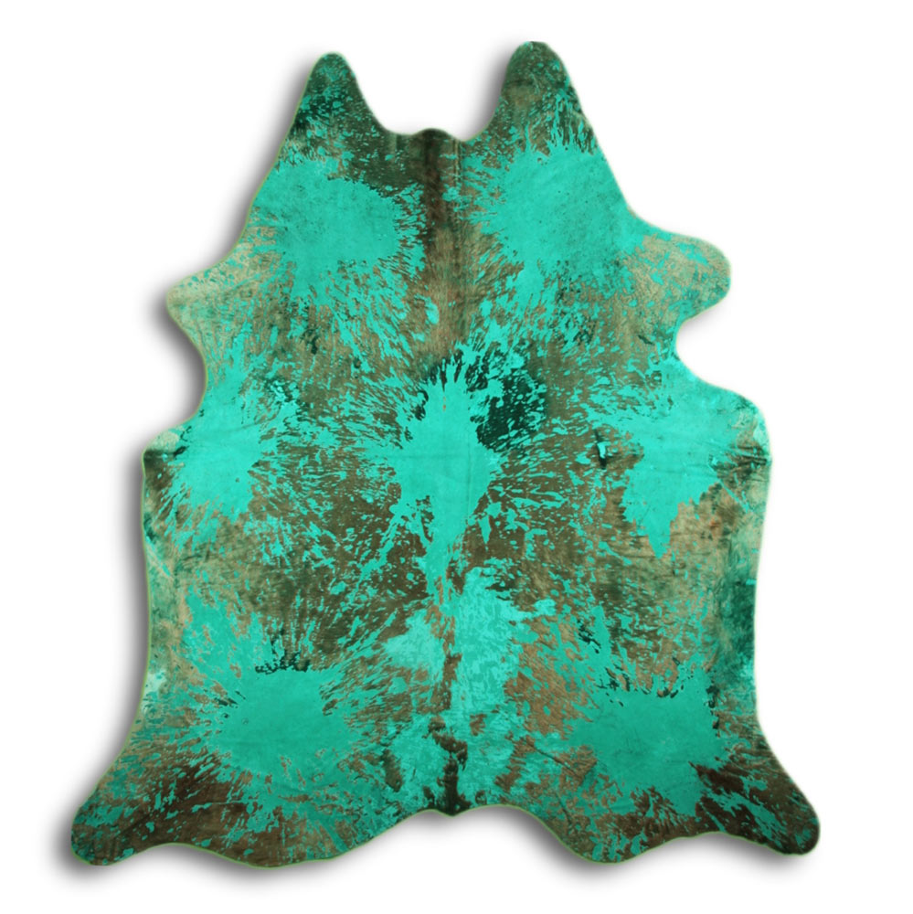 Distressed Verde Esmeralda 3 - 4 M Classe A