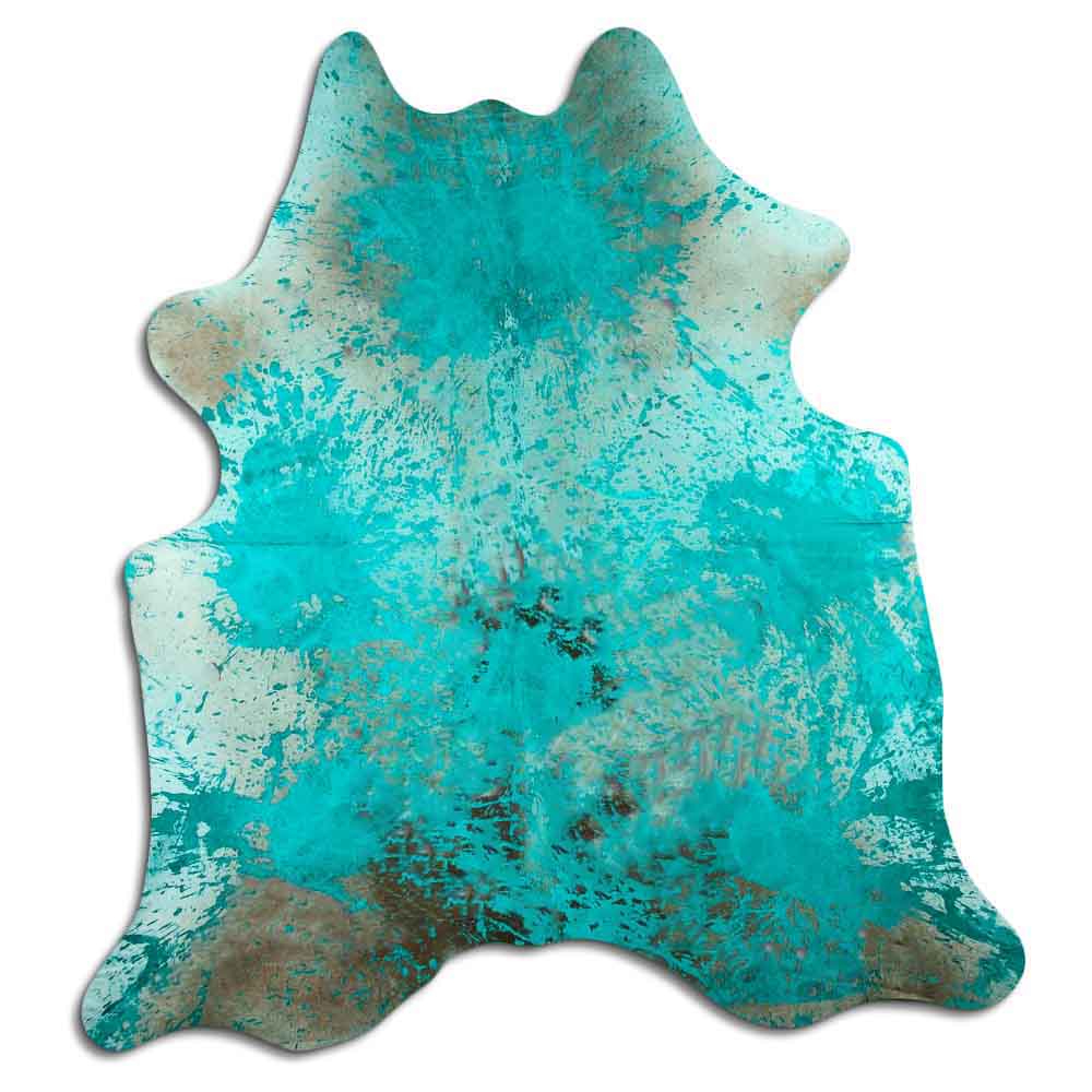 Distressed Verde Esmeralda 3 - 4 M Classe A