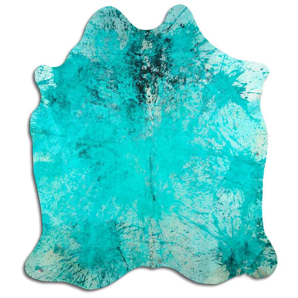 Distressed Verde Esmeralda 3 - 4 M Classe A