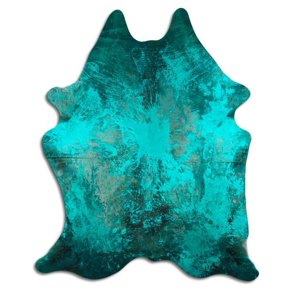 Distressed Verde Esmeralda 3 - 4 M Classe A
