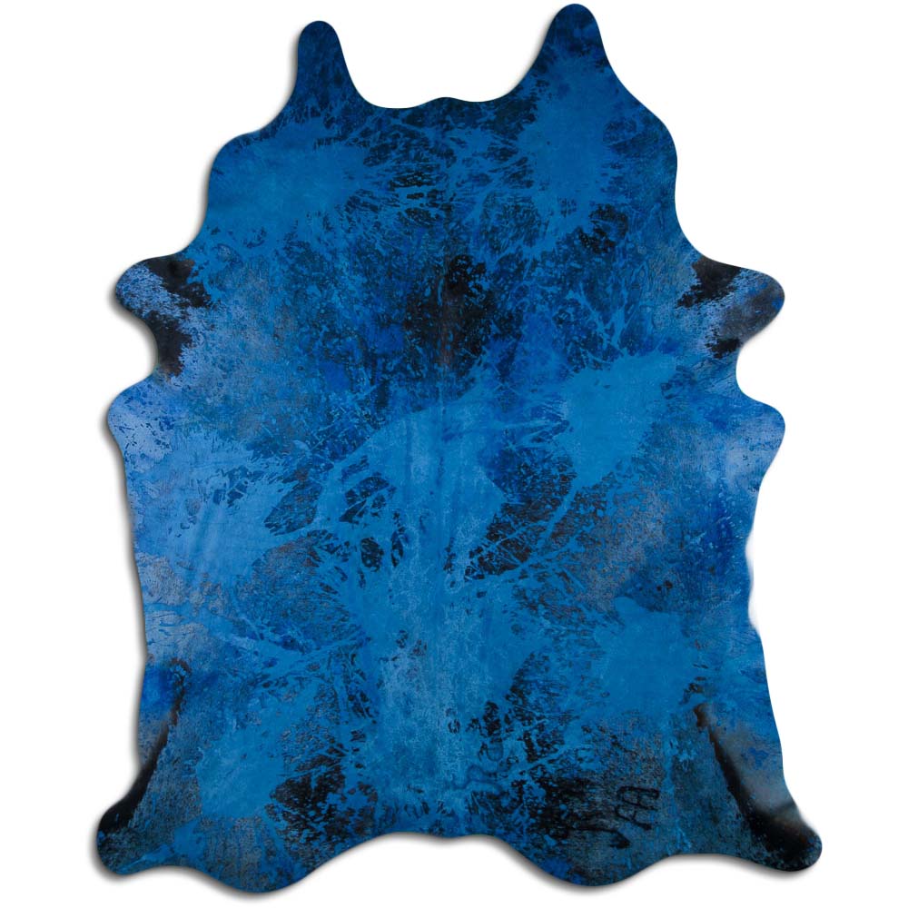 Distressed Azul Marinho 3 - 4 M Classe A