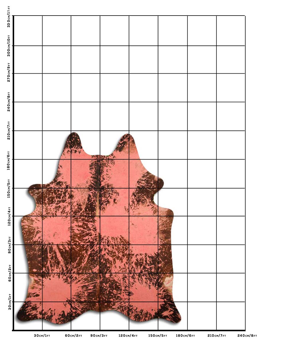 Distressed Vermelho 2 - 3 M Classe A