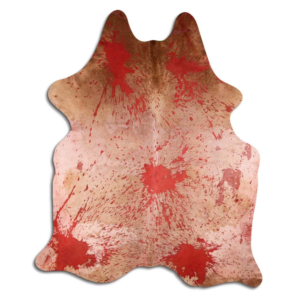 Distressed Vermelho 3 - 4 M Classe A