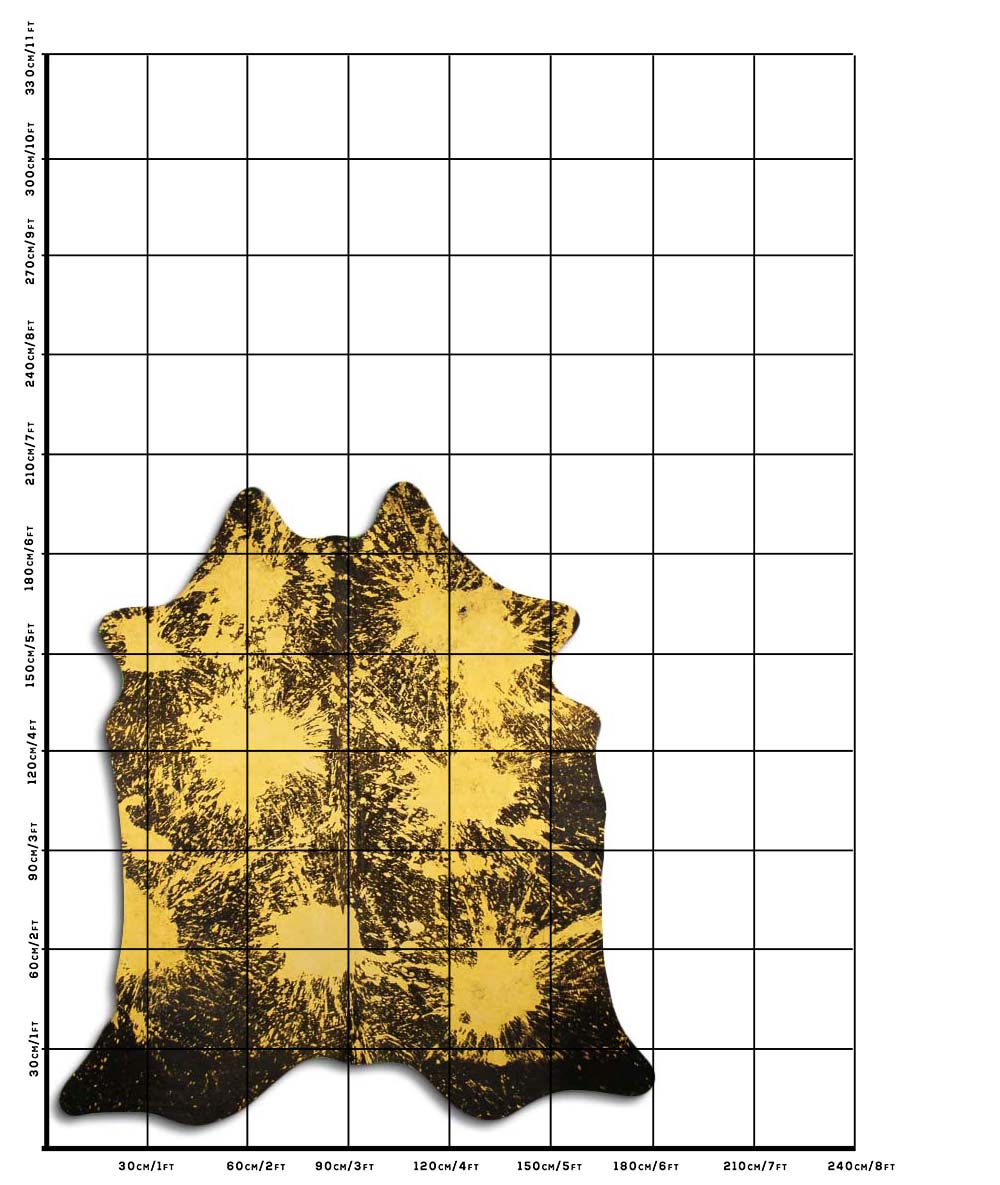 Distressed Amarelo 2 - 3 M Classe A