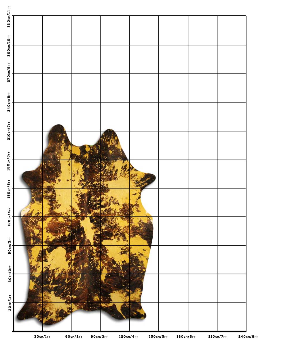 Distressed Amarelo 2 - 3 M Classe A