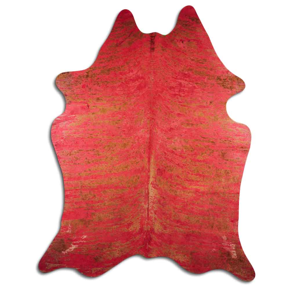 Distressed Exotico Cobra Vermelho 3 - 4 M Classe A