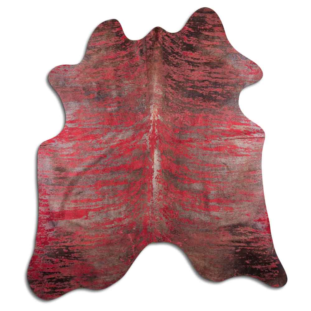 Distressed Exotico Cobra Vermelho 3 - 4 M Classe A