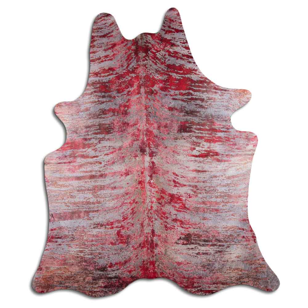 Distressed Exotico Cobra Vermelho 3 - 4 M Classe A
