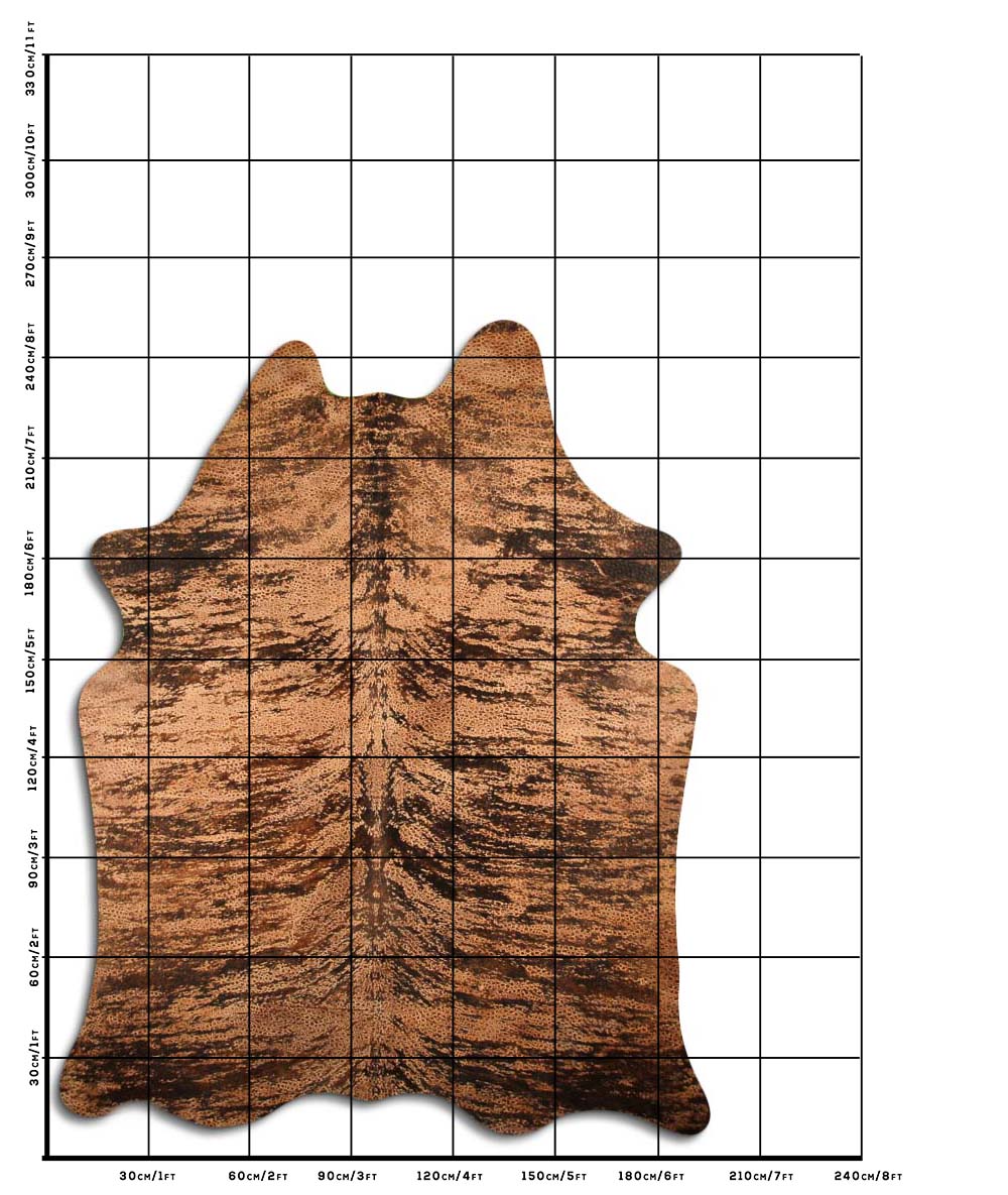 Distressed Exotico Frog Tan 3 - 4 M Classe A
