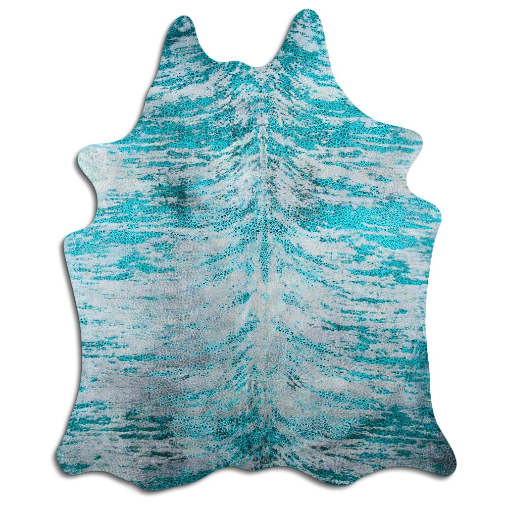 Distressed Brindle Frog Turquoise 2 - 3 M Grade A