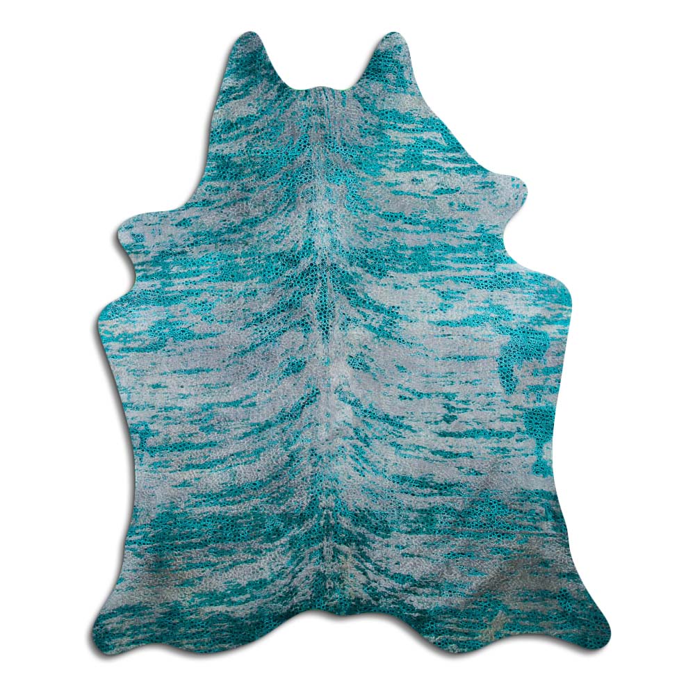 Distressed Exotico Frog Turquesa 2 - 3 M Classe A