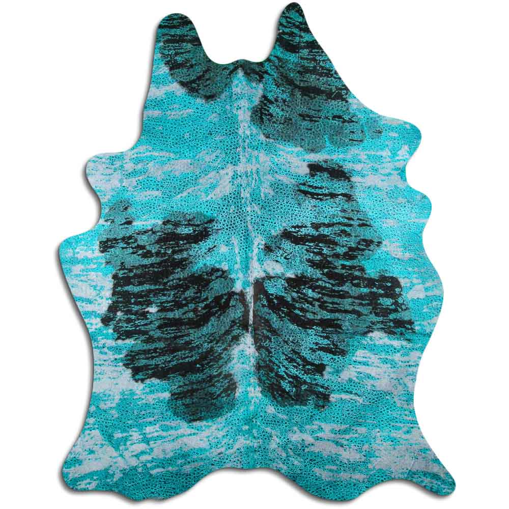Distressed Exotico Frog Turquesa 2 - 3 M Classe A
