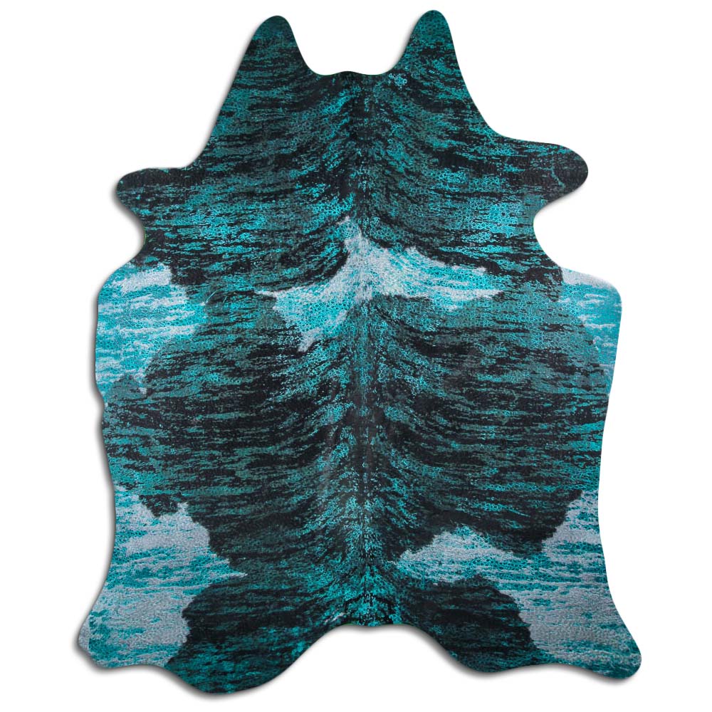 Distressed Exotico Frog Turquesa 3 - 4 M Classe A