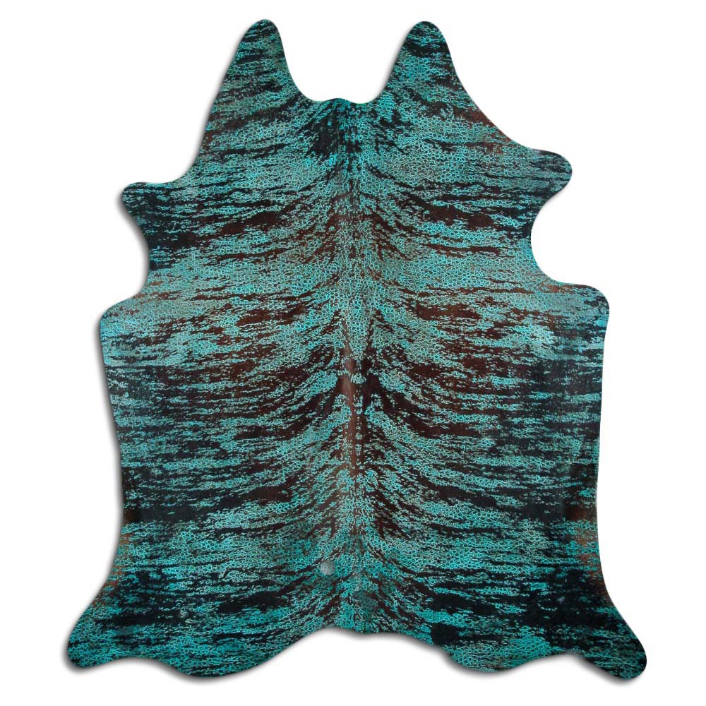 Distressed Exotico Frog Turquesa 3 - 4 M Classe A