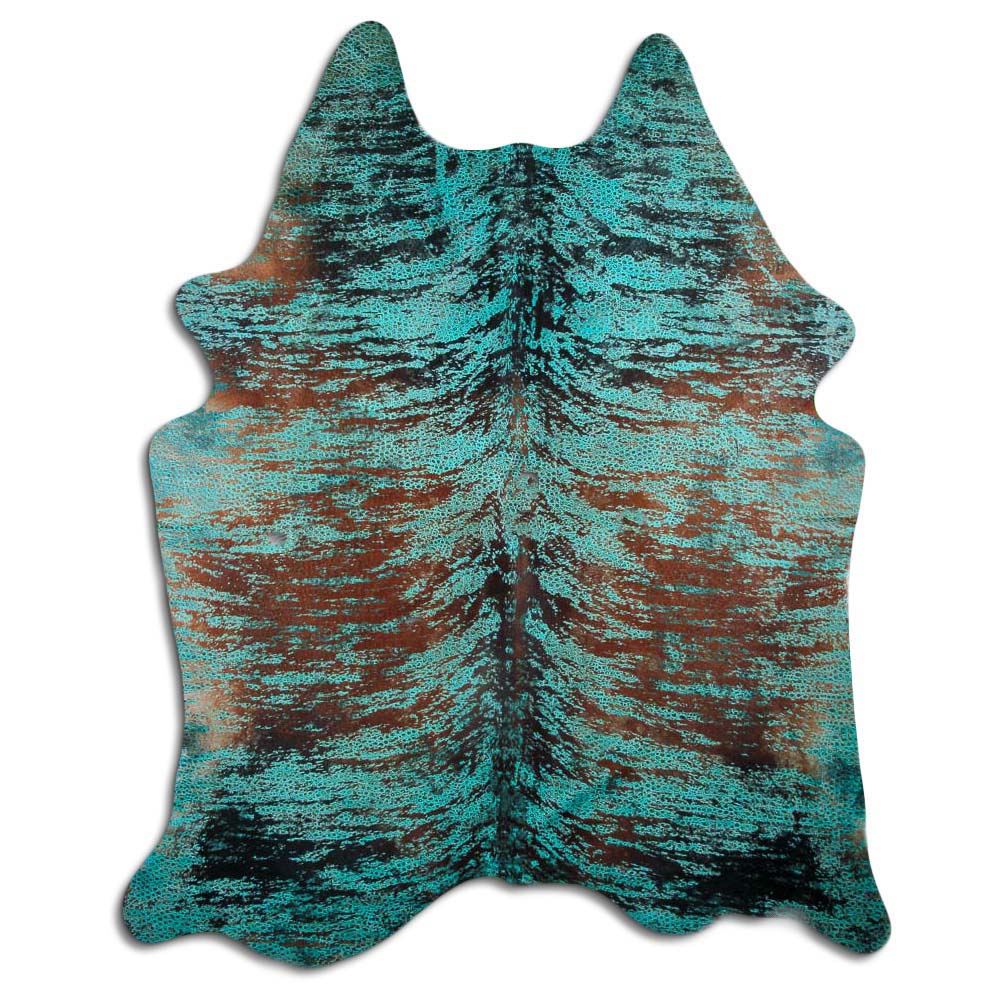 Distressed Exotico Frog Turquesa 3 - 4 M Classe A