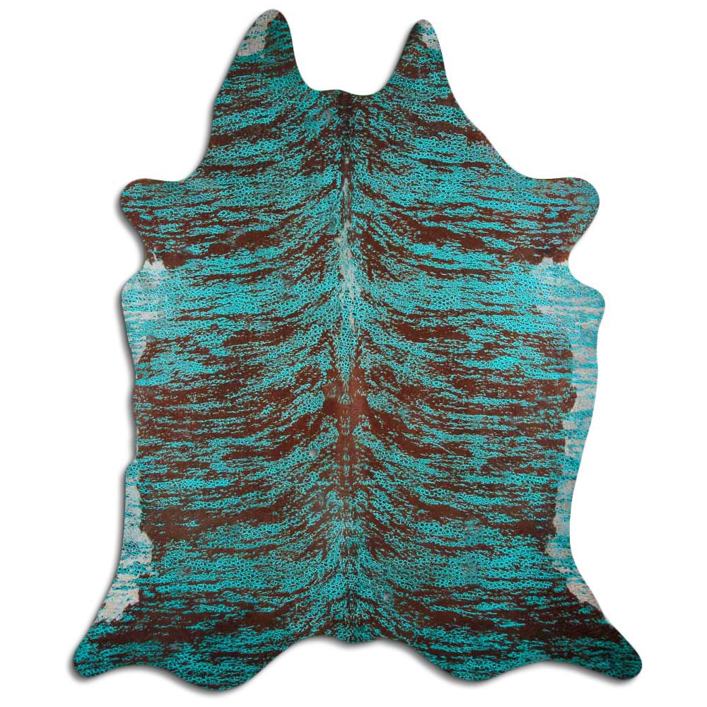 Distressed Exotico Frog Turquesa 3 - 4 M Classe A