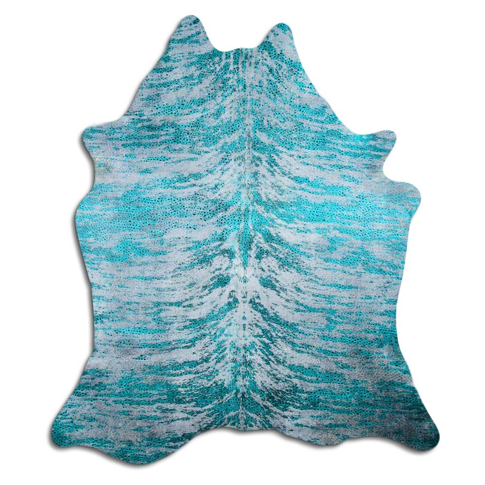 Distressed Exotico Frog Turquesa 3 - 4 M Classe A