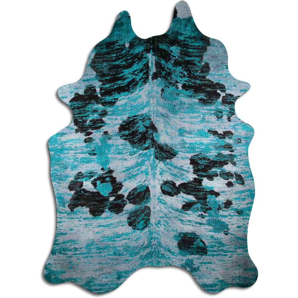 Distressed Exotico Frog Turquesa 3 - 4 M Classe A